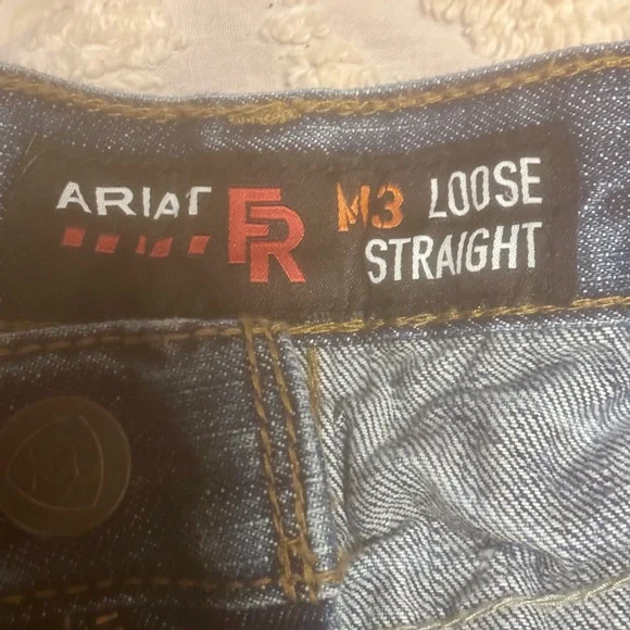 Ariat FR Jeans M3 Loose Straight Size 38 x 32